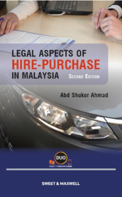 Legal Aspects of Hire-Purchase in M’sia – 2nd Edition