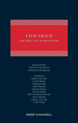 Civil Fraud – Law, Practice & Procedure - 1st Ed, Mainwork & 1st Supplement