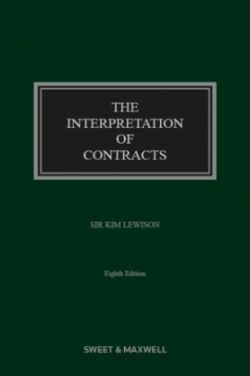 The Interpretation of Contracts - 8th Edition